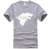 Stark cotton short sleeve Game of Thrones Men T-shirt